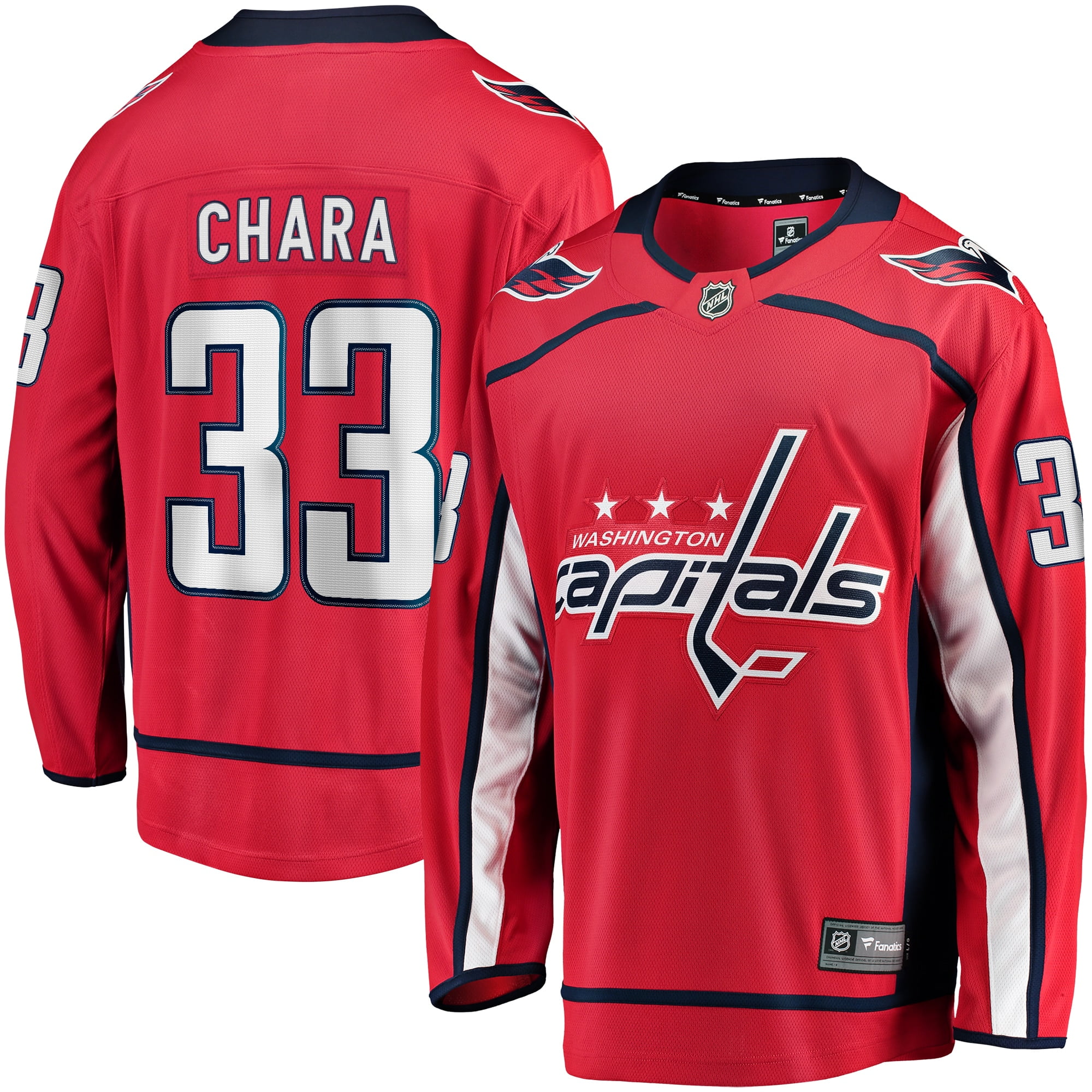 Youth Fanatics Branded Zdeno Chara Red 