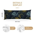 thumbnail image 2 of Naloa Sunflowers Super Soft 20x60 Body Pillow Case,Long Side Hidden Zipper（PILLOWS ARE NOT INCLUDED）, 2 of 6