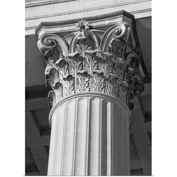 Great BIG Canvas | Rolled Erin Clark Poster Print entitled Corinthian Column II