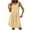 A01_Khaki, variant on Yghzkop Womens Cotton Linen Dresses Sleeveless Round Neck Shift Dress Pleated Summer Solid Color Casual Breathable Dress Vacation Everyday Wear Midi Dress