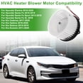 thumbnail image 2 of Conjunto de motor de soplador HVAC Unique Bargains para Hyundai Elantra 2018-2020 para Hyundai Santa Fe 2010-2018 Reemplazo del ventilador del motor de aire acondicionado No. 97113D5000/97113B8000, 2 of 7