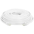 thumbnail image 2 of Cmple - Cat 6 Ethernet Cable 75 ft, Cat6 Patch Cables 10Gbps Network Lan Cord, 550MHz, RJ45 Connectors, Compatible with Gaming Computer, Laptop, Modem, Router, Gaming Console - White, 2 of 8