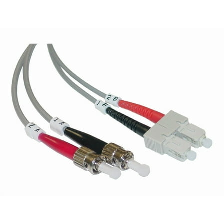 CableWholesale.com - Network cable - SC multi-mode (M) to ST multi-mode (M) - 1 m - 1 m - fiber optic - 50 / 125 micron