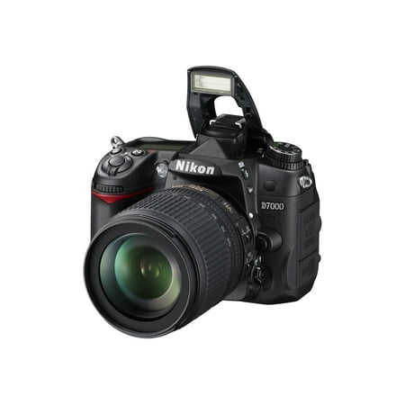 Nikon D7000 - Digital camera - SLR - 16.2 MP - APS-C - 5.8x optical zoom AF-S DX 18-105mm lens - black