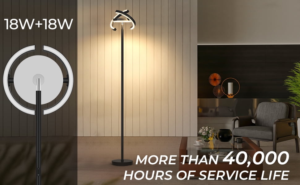 Buy Floor Lamp LED FIMEI,Modern Floor Lamp for Living Room Dimmable,3