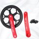 thumbnail image 5 of Juego de bielas de bicicleta 48T/53T, piñón de de agujero cuadrado hueco de una sola velocidad, juego de de bicicleta plegable, acce DYNWAVEMX  Brazo de manivela de bicicleta plegable, 5 of 8