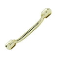 thumbnail image 3 of Hexa Style 3-Inch Center To Center Traditional Brass Cabinet Pull / Handle 10 Pack &nbsp;, 3 of 4