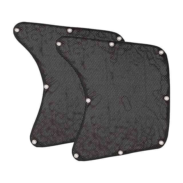Car Window Shades For Side Windows 25.59 in x 22.05 in Semi Truck Interior Sun Protection Mesh Shade With Suction Cups