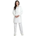 thumbnail image 2 of Adar Pop-Stretch Junior Fit Women's 36" Tab-Waist Lab Coat, 2 of 4