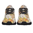 thumbnail image 5 of Fall Thanksgiving Fall For Jesus He Never Leaves Shoes Sneakers for Women Men Black Size 11, 5 of 7