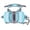 Light Blue, variant on Tactical Dog Backpack Saddlebag - Large Capacity, Reflective Strips, Adjustable Fit for Hiking & Walking