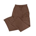 thumbnail image 2 of Cherryloom Silky Soft Modal Blend Fitted Tee + Drawstring Pants Two-Piece Pajama Set in Cinnamon, 2 of 2