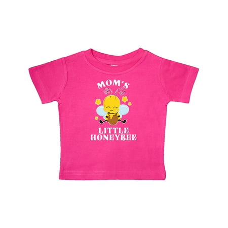 

Inktastic Cute Bee Mom s Little Honeybee with Stars Gift Baby Boy or Baby Girl T-Shirt