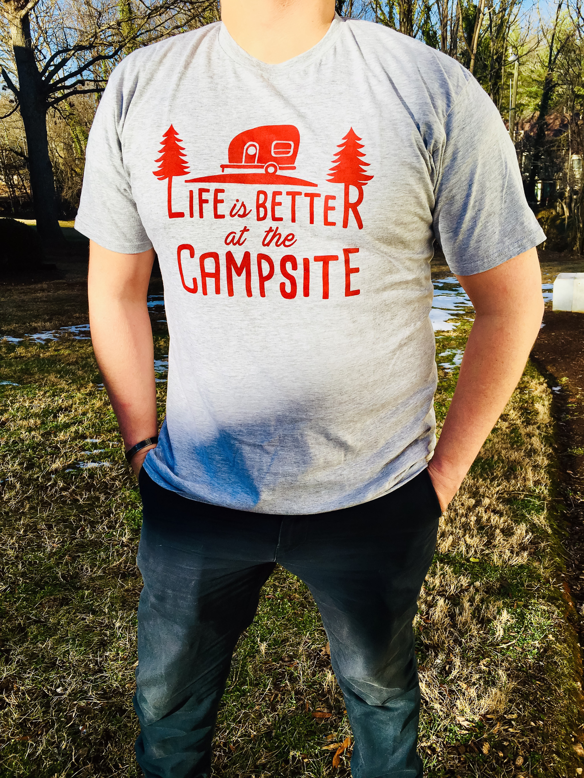 Camco Tovaglioli Di Carta Verde Scuro 33x33 Cm | 30 Pezzi Con Scritta 'Life Is Better At The Campsite'