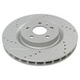 thumbnail image 5 of TRQ Front Rear Ceramic Brake Pad & Performance Rotor Kit w/Chemicals BKA16091, 5 of 6