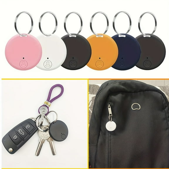 6pcs Key Finder,Portable Tracking Mobile Tracking,Anti Loss Intelligent Device Locator Dog Pet Cat Wallet Keychain Luggage,Alarm Reminder Tracker Device