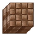 thumbnail image 1 of Papier Peint Autocollant Amovible Résistant à l'Eau et à l'Humidité 3D Chocolat Autocollant Mural PVC, 1 of 8