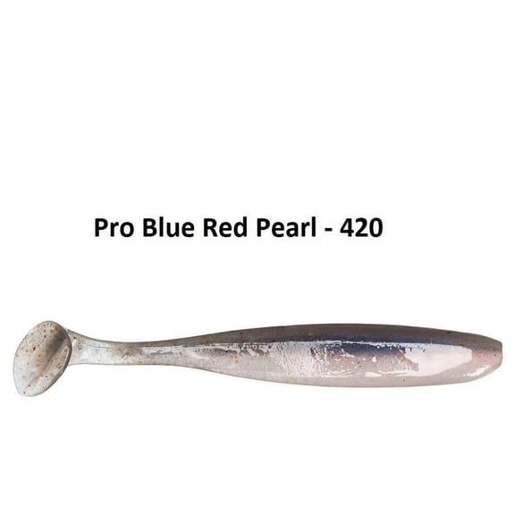 Keitech Easy Shiner 4'' Pro Blue Red Pearl 7pk