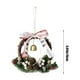 thumbnail image 3 of ¡Compra Ahora y Ahorra!, Hermosas decoraciones navideñas, mini coronas, campanas, ventanas, porches, árboles de Navidad colgantes, regalos de decoración navideña para el hogar Akmoler, 3 of 9