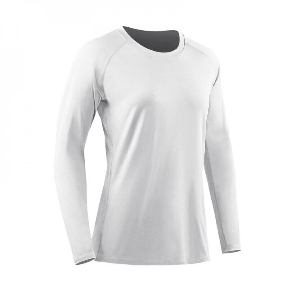 Details about   Women's Fleece Base Layer Fitness Yoga Gym Shirt Basic Thermal Long Sleeves Top 