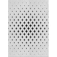 thumbnail image 1 of Ahgly Company Indoor Rectangle Patterned Off-White Novelty Area Rugs, 8' x 12', 1 of 6