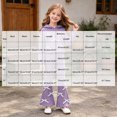 thumbnail image 5 of HCNTES 3T 4T 5T 6T 7T Child Girl Fall Winter Clothes Little Kids Long Sleeve Bow Hooded Sweatshirt Shirt Elastic Waist Pants 2PCS Matching Sets Kid Princess Outfits, 5 of 8