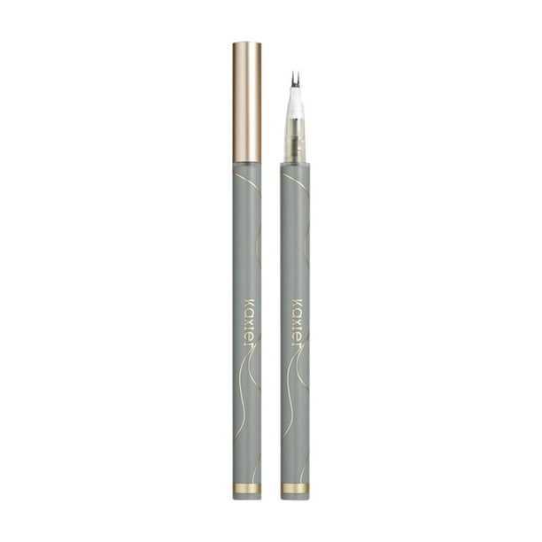 Lápiz de pestañas inferiores de doble punta, líquido resistente al agua, lápiz líquido resistente al agua, delineador de ojos muy detallado, 0,8 ml