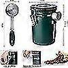 thumbnail image 2 of Jar, Tight Jar, Less Steel Bean Container, Vacuum Jar, With Less Steel Spoon, With, 2 of 5