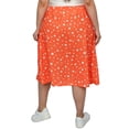 thumbnail image 3 of Falda midi talla extra, modelo 7040 (Naranja) naranja 36 Roman Fashion Falda extra 7040, 3 of 6