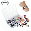 WINOMO 450pcs Acrylic Beads Toy DIY Jewelry for Children Necklace / Bracelet Crafts DIY Beads Childrens Educational Toys