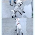 thumbnail image 5 of Transparent Dog Raincoat with Leash Hole, Hoodie with Reflective Strip Slicker Clear Dog Rain Coat,Transparent Jacket for Small Medium Large Dogs S, 5 of 7