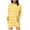 Yellow, variant on Womens Fall Dresses Women's Striped Hoodie Dress Long Sleeve Pullover Color Block Sweatshirt Dress with Pockets Trendy Clothes S-122 Yellow S
