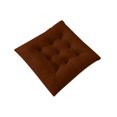 thumbnail image 2 of Taotanxi Crystal Velvet Cushion, Home Chair Seat Pad, Simple and Comfortable Modern Design, Perfect for Computer Chairs or Office Use, Soft and Stylish,coffee, 2 of 5