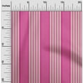 thumbnail image 1 of oneOone Cotton Cambric Fuschia Pink Fabric Stripes Fabric For Sewing Printed Craft Fabric By The Yard 42 Inch Wide, 1 of 1