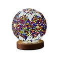thumbnail image 4 of Lámpara de noche táctil, lámpara de mesa turca, regalos de cumpleaños, lámpara decorativa bohemia táctil, linterna marroquí para decoración de Azul, 4 of 9