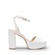 thumbnail image 2 of Sandalia DREAM PAIRS SDHS2423W Blanca con Plataforma y Tacón Grueso, 2 of 6