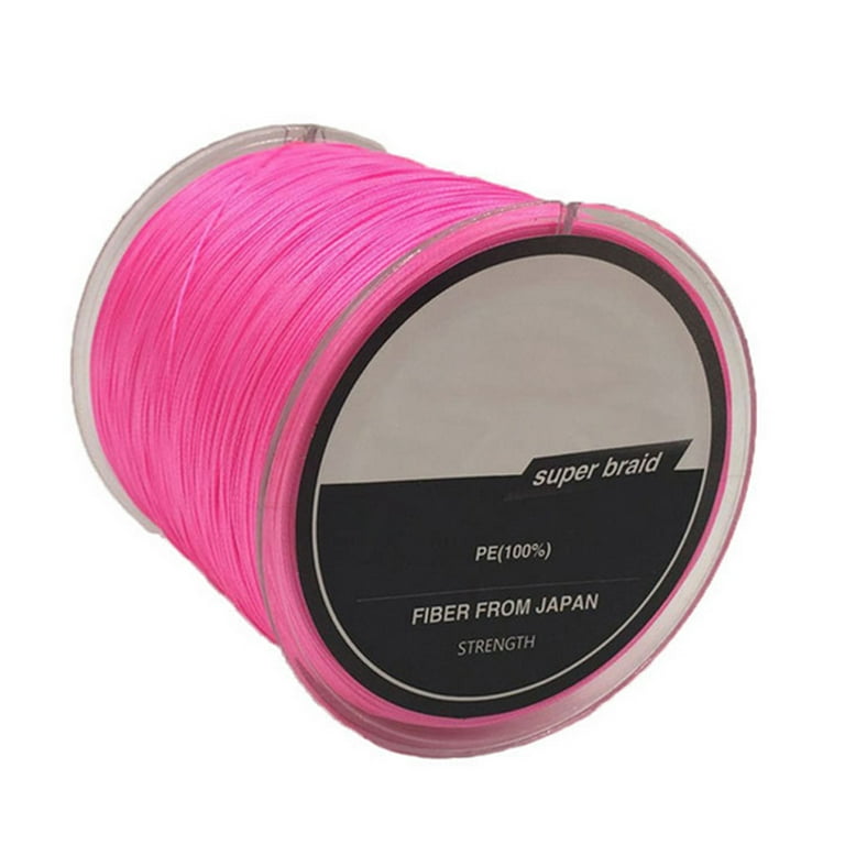 SPRING PARK 300M Braided Fishing Line- 8 Strands Super Strong PE Fishing  Wire-Abrasion Resistant - Zero Stretch-Small Diameter-Multiple Colors 