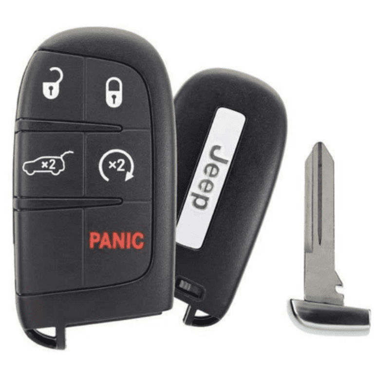 2017 Jeep Grand Cherokee Radio Smart Proximity Key Fob For 2014-2020 ...