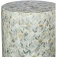 thumbnail image 3 of Mark&Day End Table - Fraxern Global Ivory Round End Tables for Living Room, Bedroom Night Stand Side Tables - Office & Home Decor Furniture (19" H x 13" W x 13" D), 3 of 4