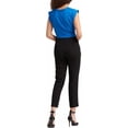 thumbnail image 2 of DKNY Womens Pull-On Zip-Pocket Casual Trouser Pants, Black, Small, 2 of 3