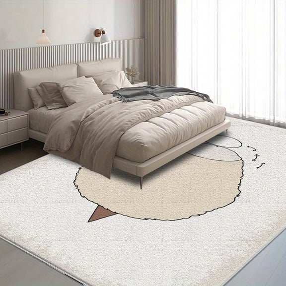 5.3'x7.5' valentine rug outside western style rug outdoor rug  patio rug for bedroom small rug runner non slip