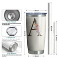 thumbnail image 6 of Vnbsdwi Letter a Coffee Cups Stainless Steel Insulation, 6 of 7