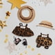 thumbnail image 3 of Ropa de moda para muñecas Vestido con estampado de leopardo para niñas mayores de 14 años Accesorio para disfraces de tela suave Idea para jugar en interiores y exteriores, 3 of 4