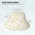 thumbnail image 3 of Xecao Easter Rabbit Print Men and Women Night Reflective Hat Runner Cap Visor Bucket Hat Boonie Cap, 3 of 6
