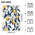 thumbnail image 3 of A5 Notebook, Single Back Sheet Printed on One Side, 60 Sheets Lemons and Flowers, 3 of 8