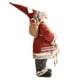 thumbnail image 2 of Figura de Papá Noel de lujo de alta gama, 45cm, de pie, adornos navideños para ancianos, decoraciones para regalos, 1 unidad, 2 of 5