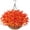 Orange, variant on TETOU Artificial Faux Hanging Plants Flowers Basket for Spring Summer Fall Outdoor Decoration, Fake Silk Look Real Colorful Daisy Eucalyptus Flower for Outside Porch Home Patio Balcony Yard