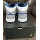 thumbnail image 4 of Ni - ke Ni - ke Air Jordan 1 Mid Cement Grey True Blue Men AJ1 Size 10 Shoes DQ8426-014, 4 of 5