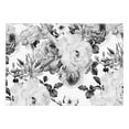 thumbnail image 3 of Tiptophomedecor Floral Wallpaper Wall Mural - Sentimental Garden Black & White, 3 of 4