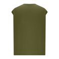 thumbnail image 5 of USNSM Men's Quick Dry Lightweight Breathable Athletic Tank Top Workout Gym Running Short Sleeve Solid Color Crewneck T-Shirt Green L, 5 of 7